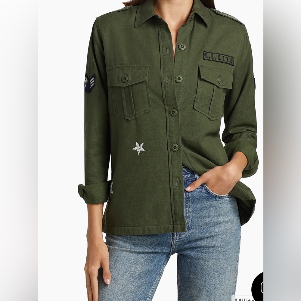 Rails Olive Green Loren Shirt/Jacket - Picture 1 of 15